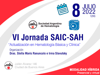 VI Jornada SAIC - SAH