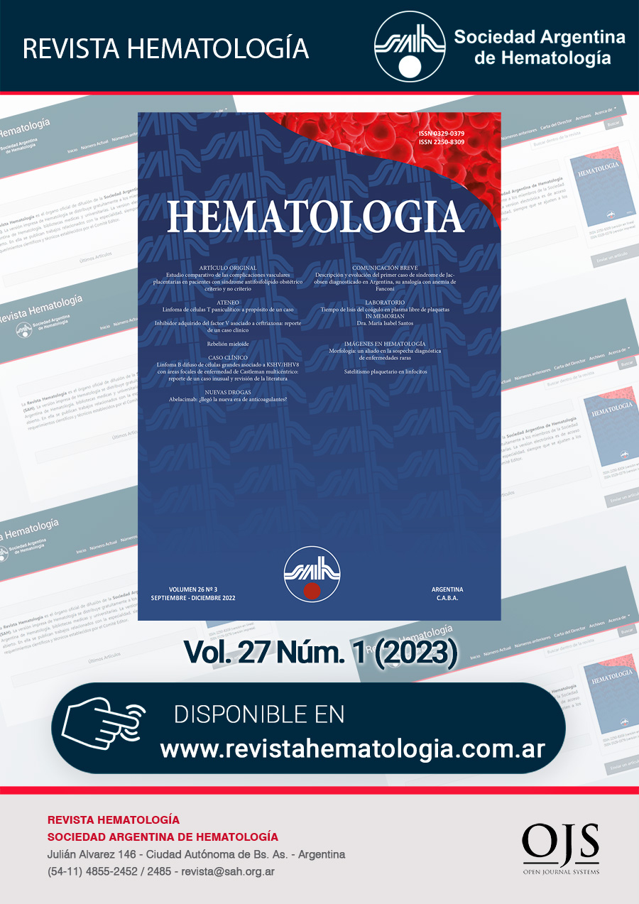 revista hematologia