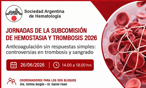 Jornadas de la subcomisión
de Hemostasia y Trombosis 2026
